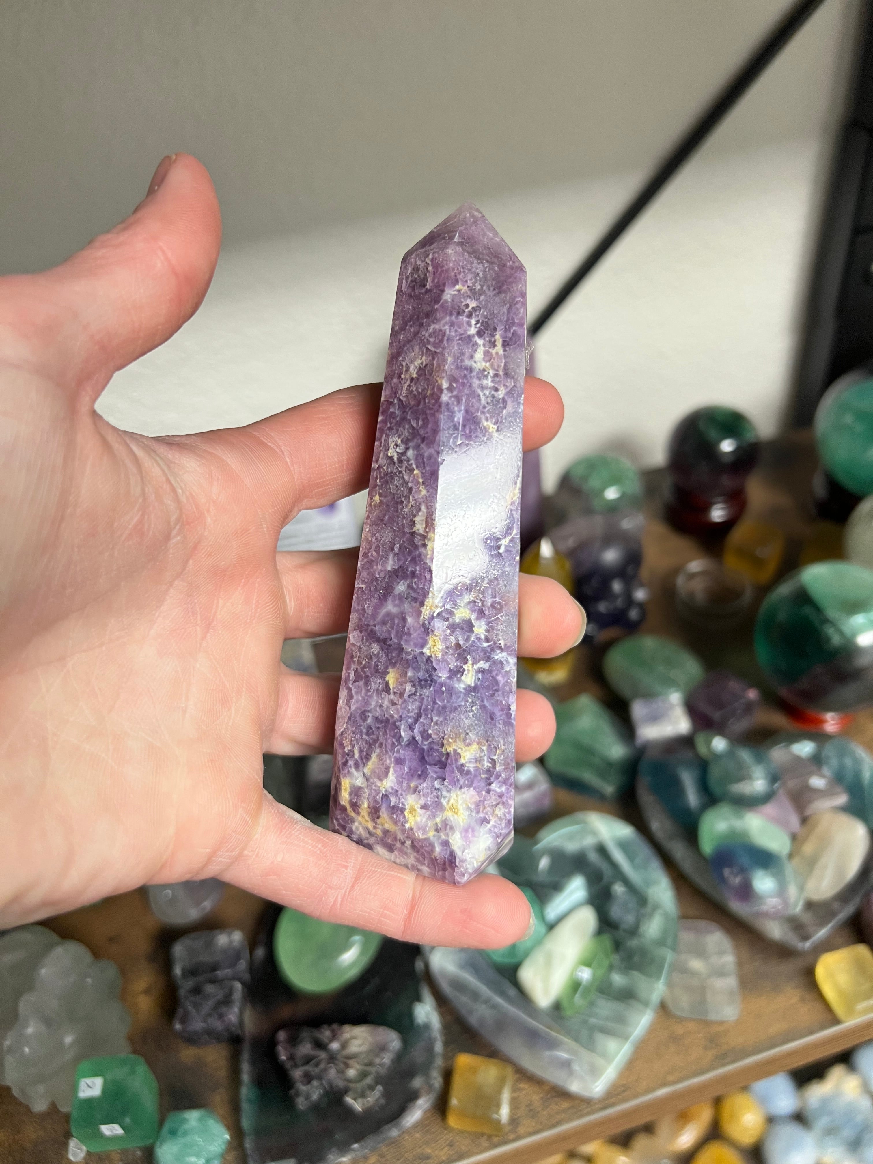 Purple fluorite￼