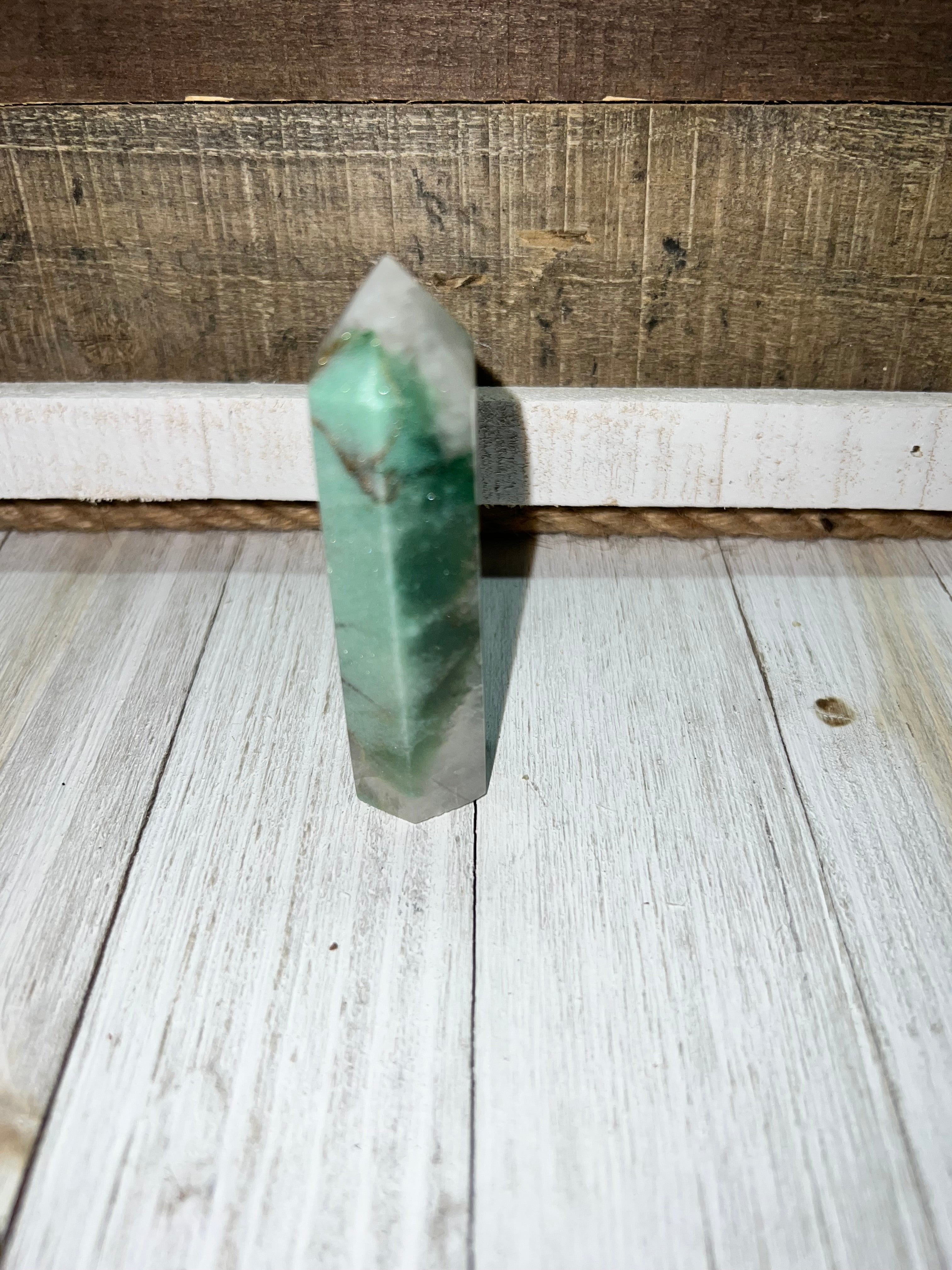 Green aventurine tower ￼