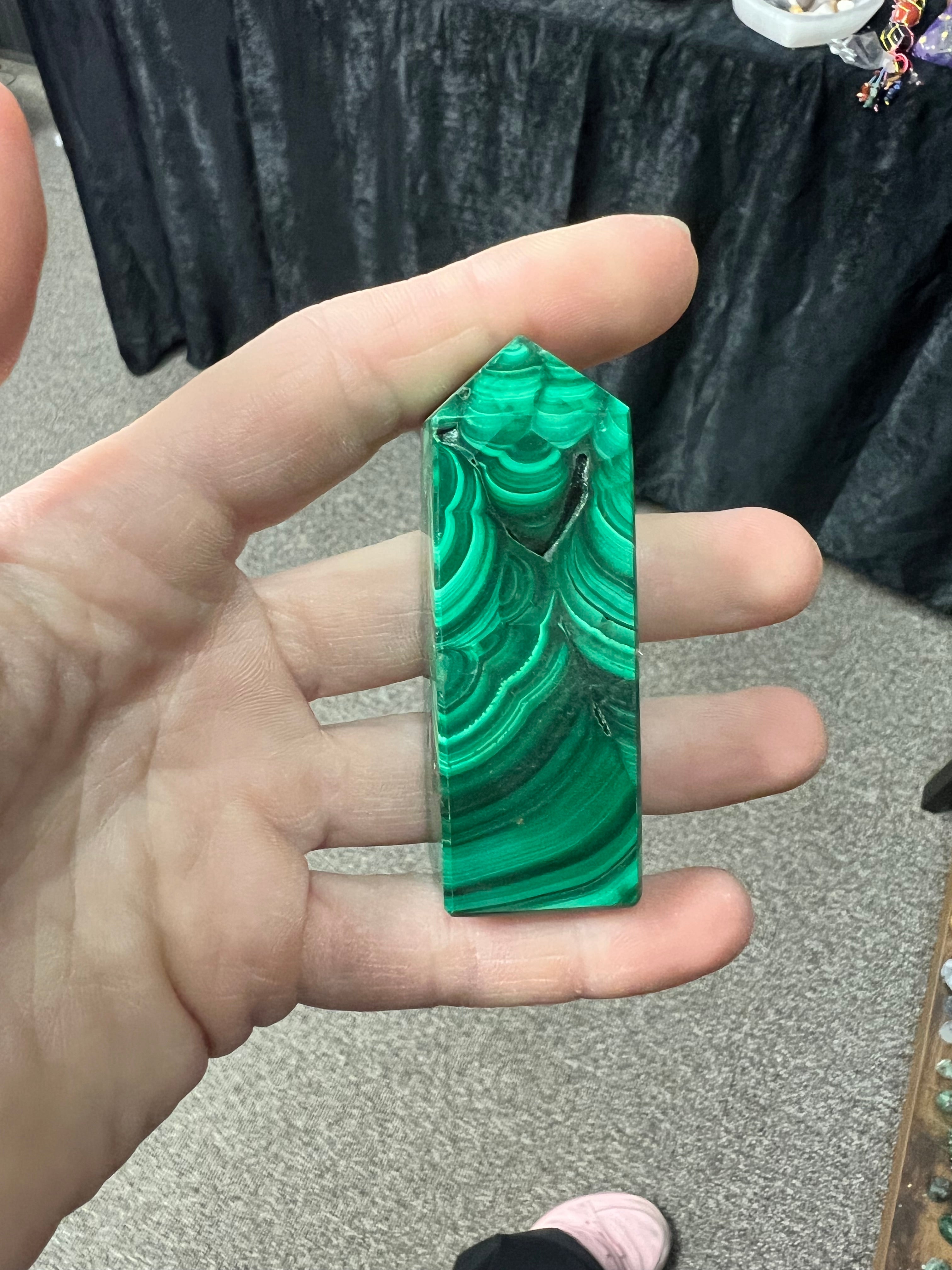 Malachite tower