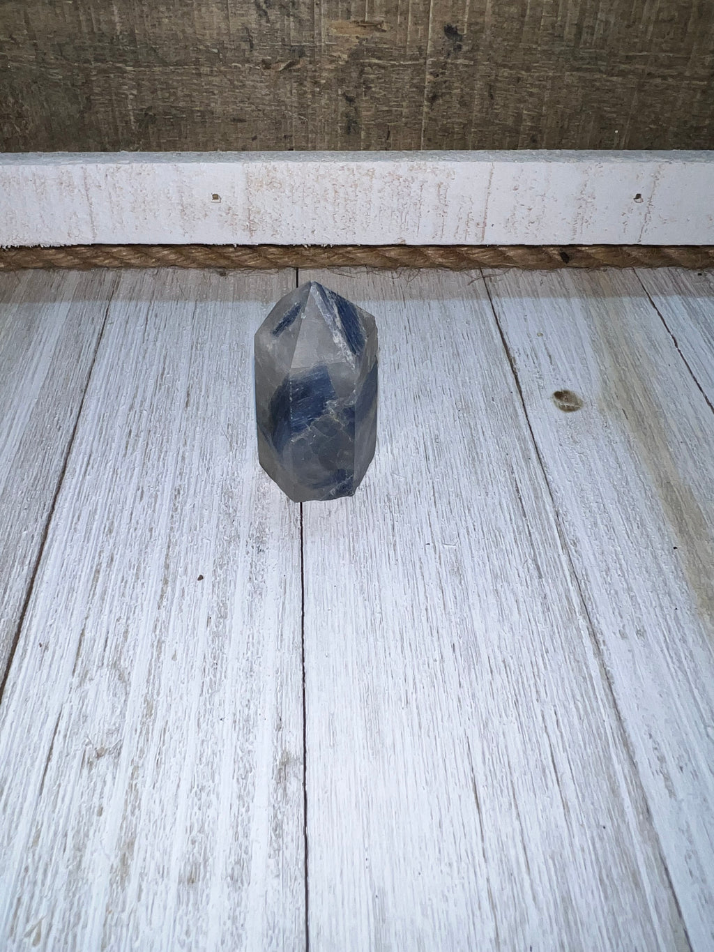 Blue kyanite tower ￼