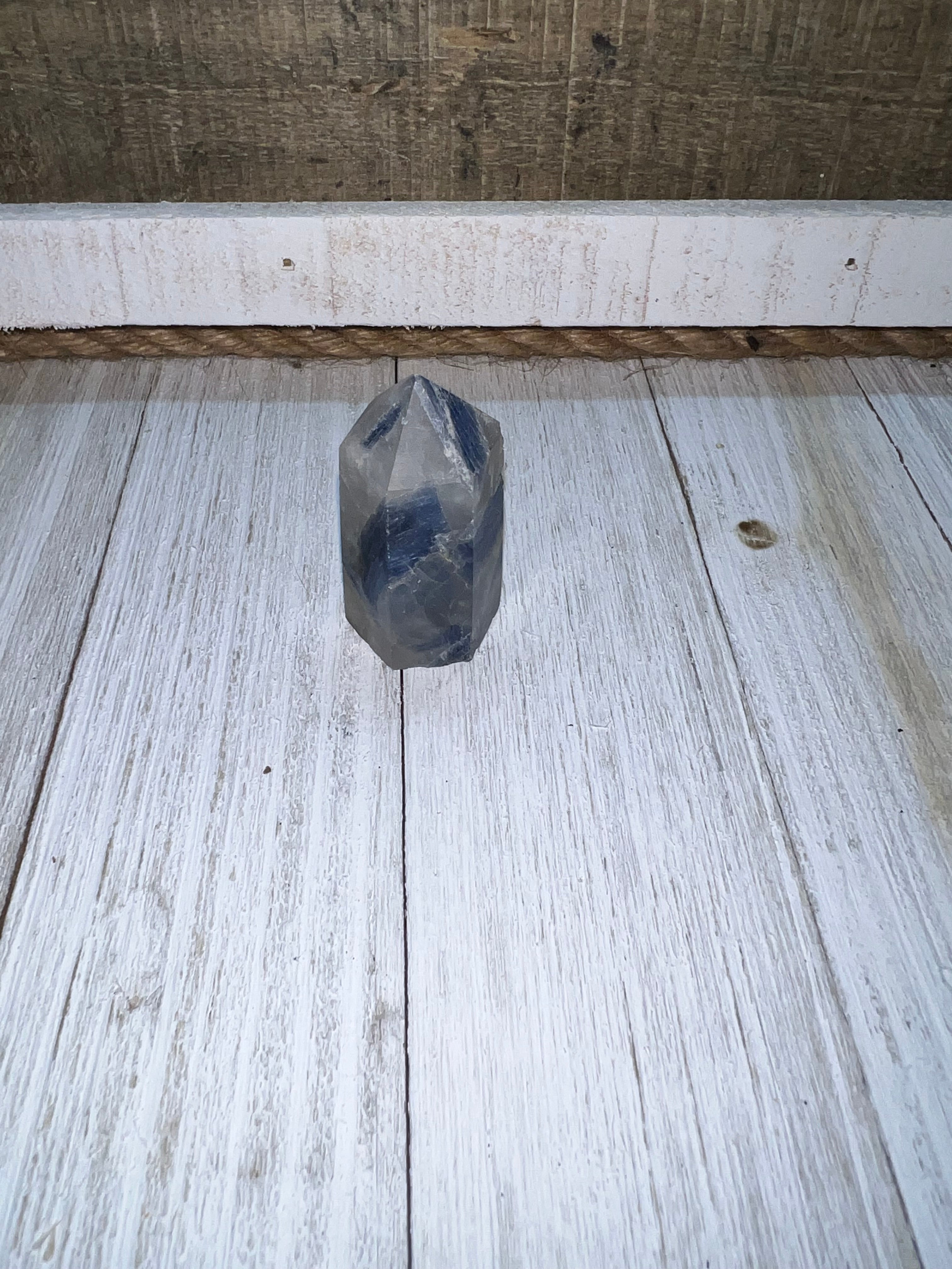 Blue kyanite tower ￼