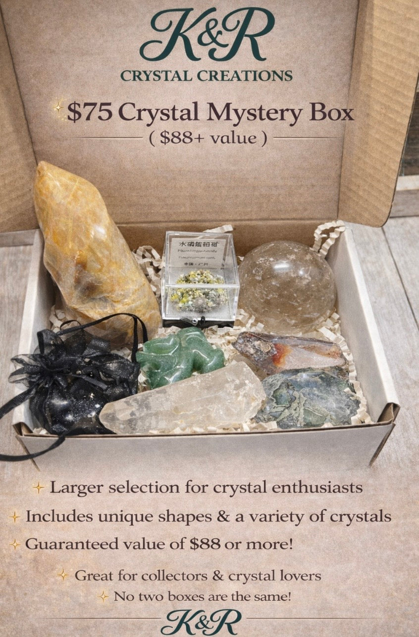 $25-$100 Crystal Mystery Box ￼