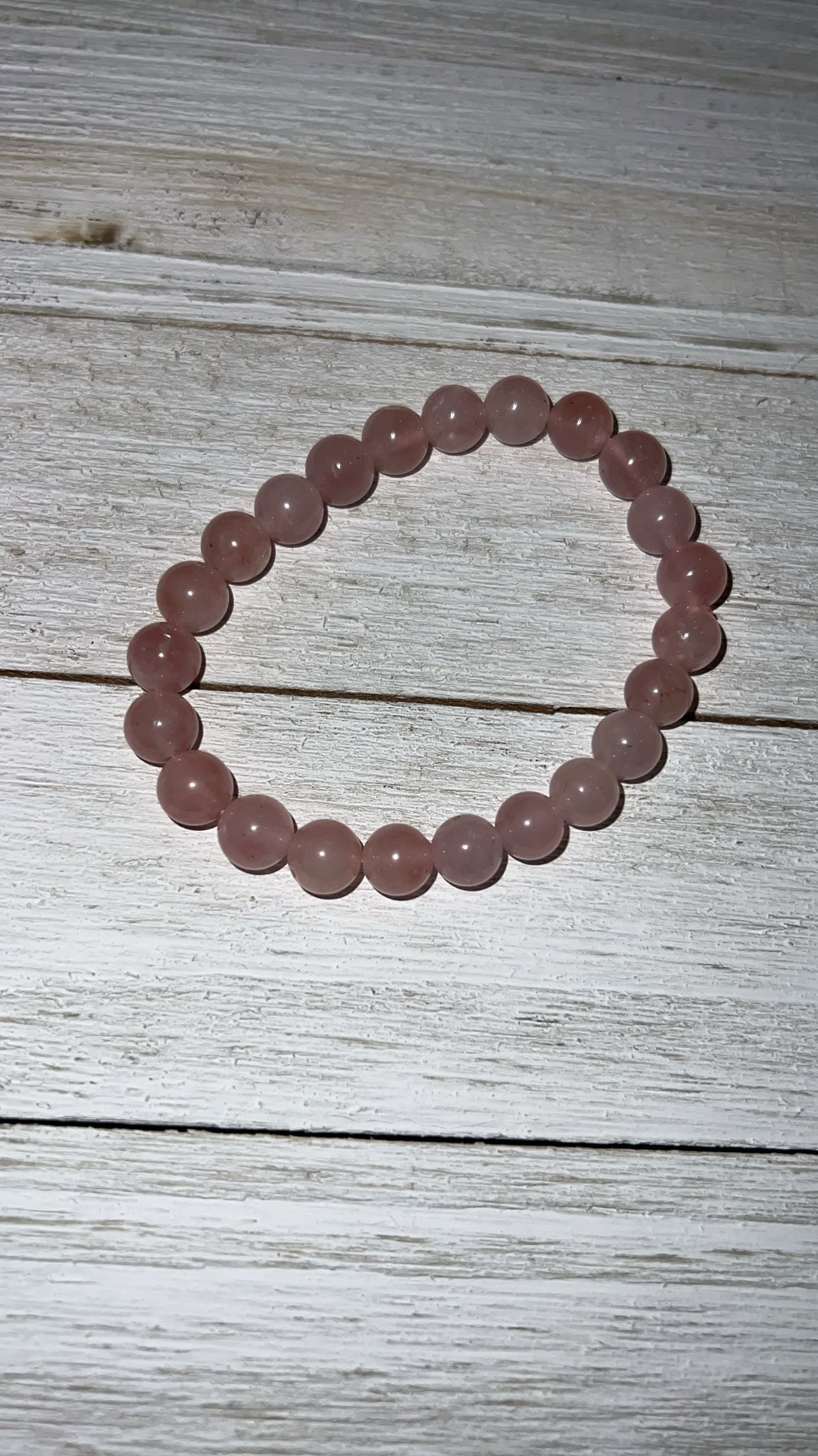 Rose quartz bracelet