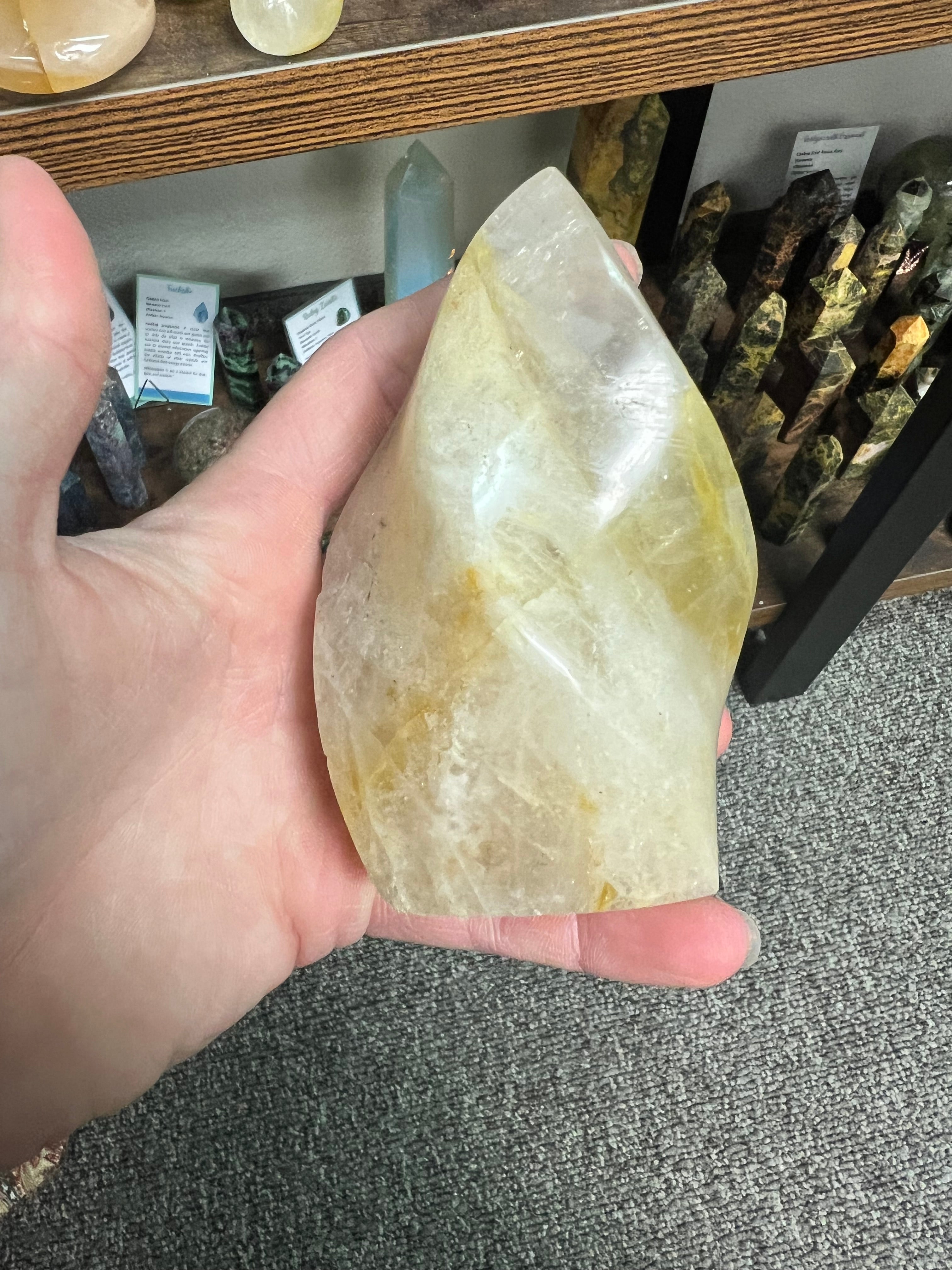 Golden healer flame ￼