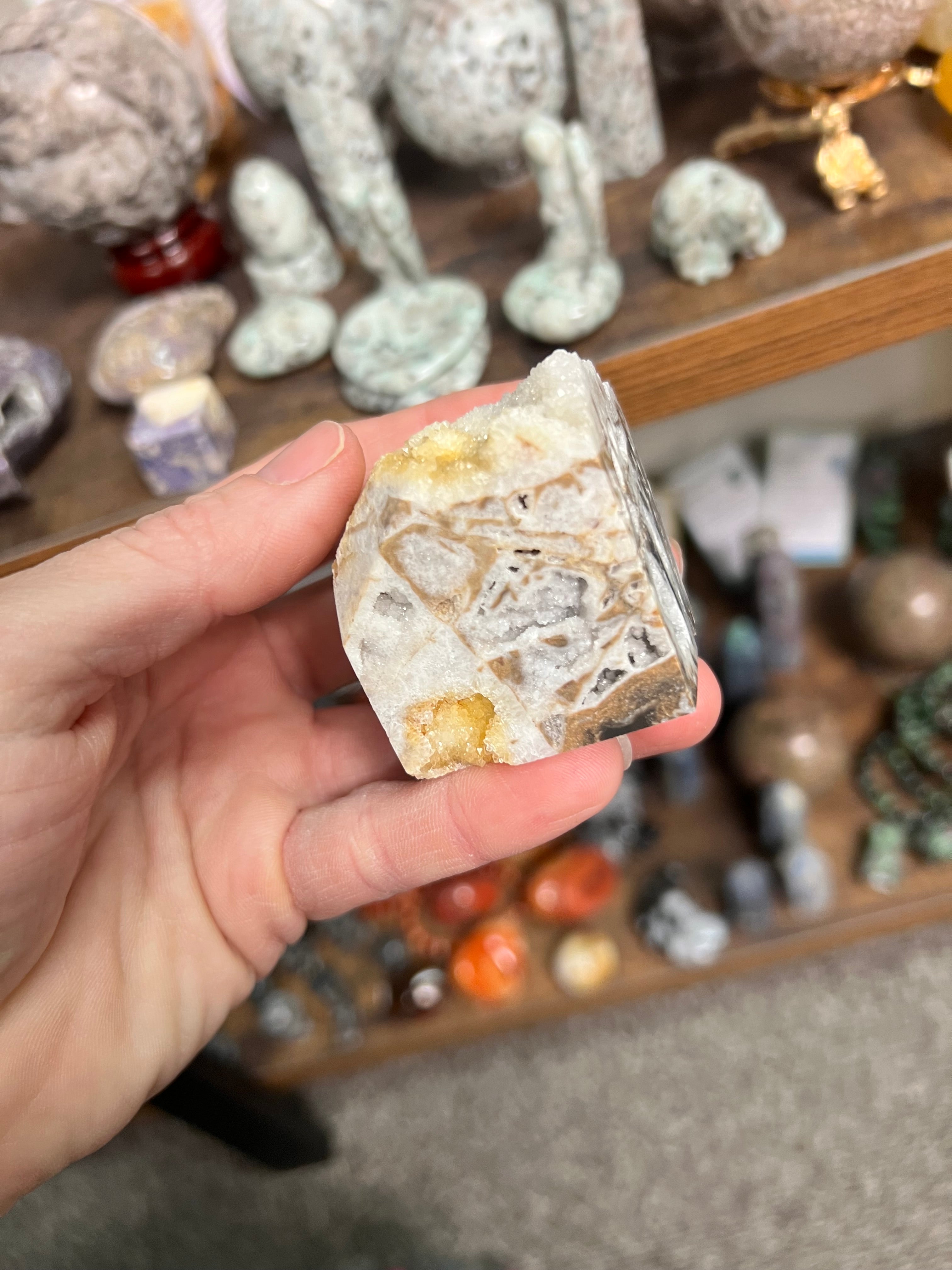 Sphalerite cube ￼