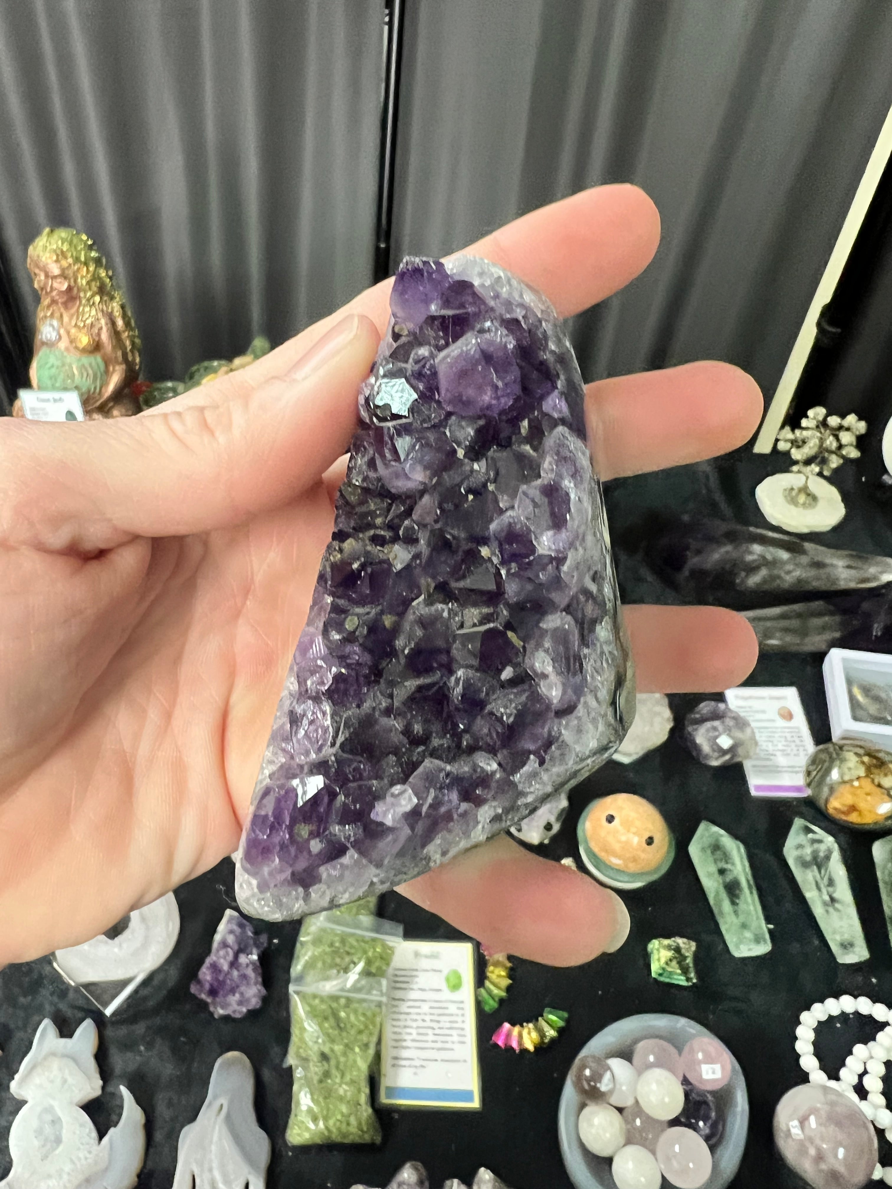Amethyst cluster ￼