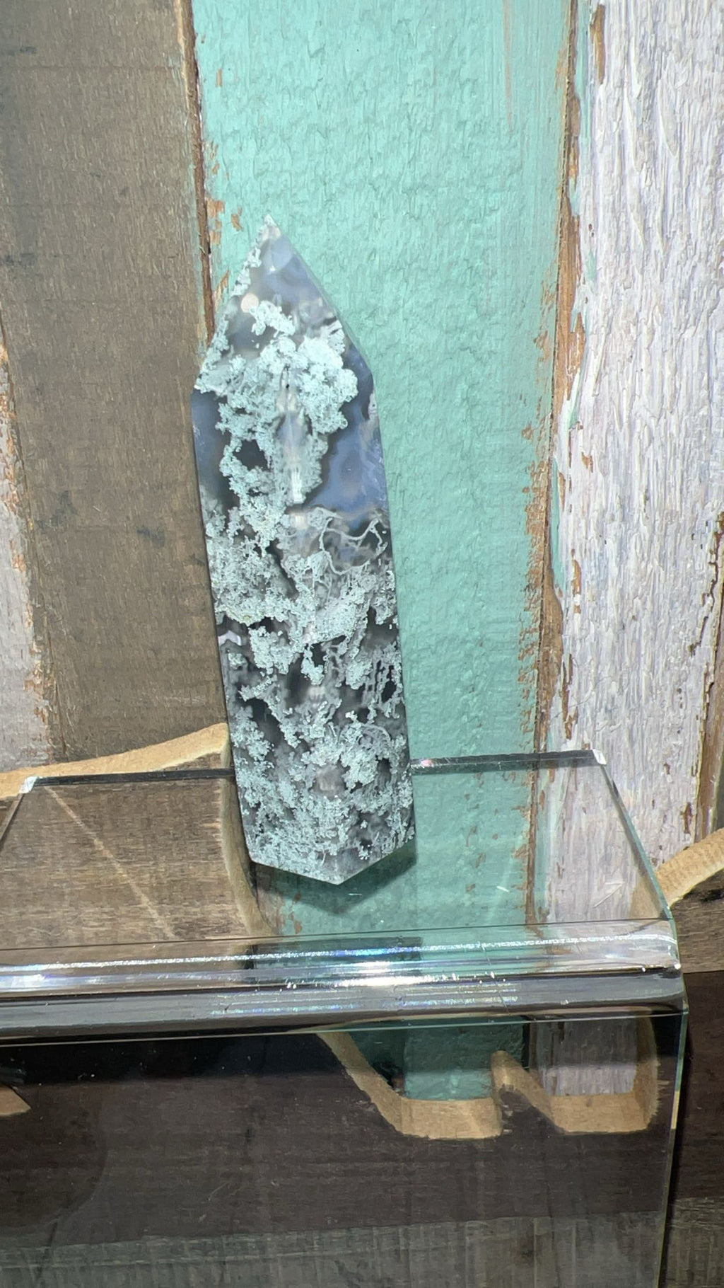 Moss Agate tower