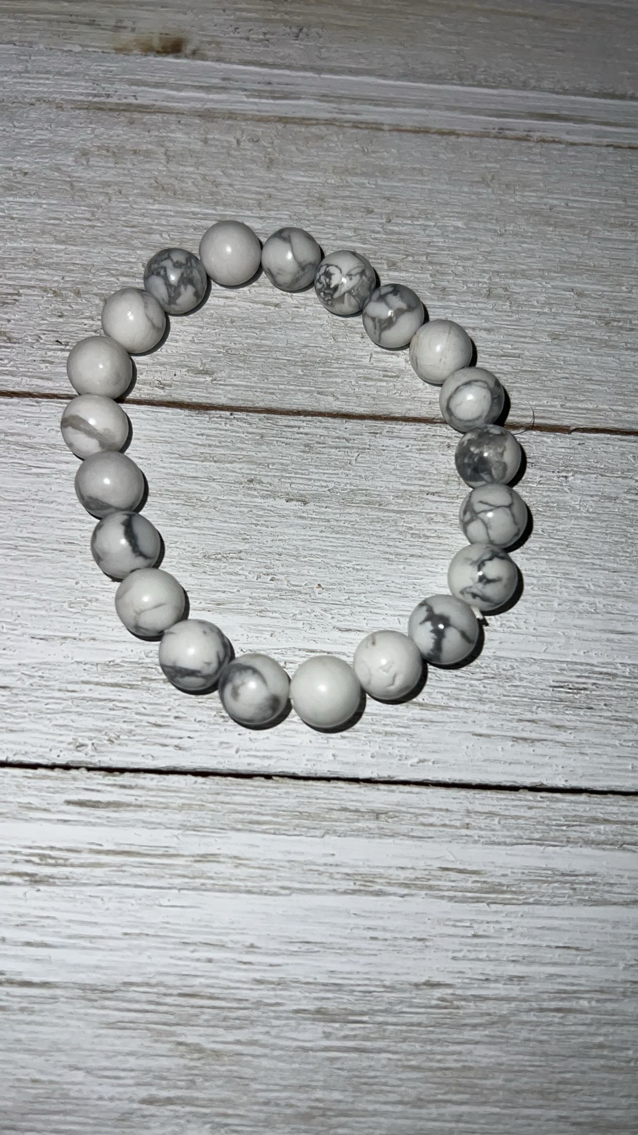 Howlite bracelet