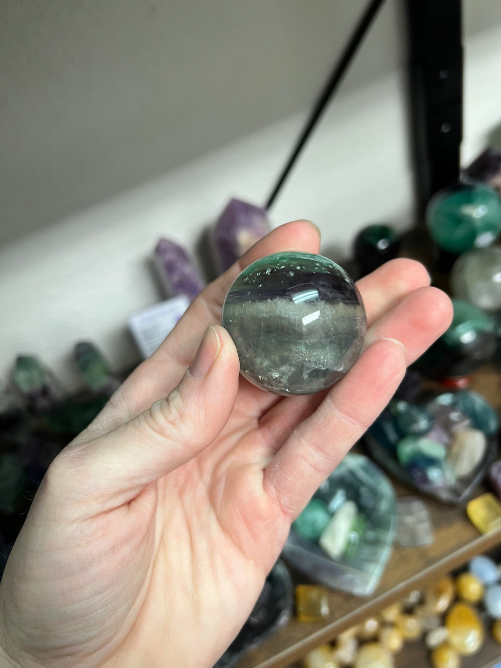 Green fluorite ￼