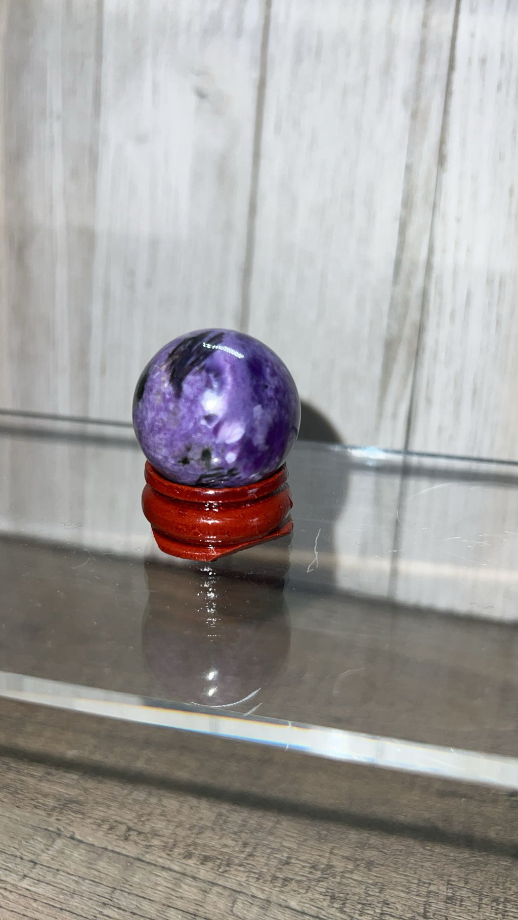 Rare Charoite sphere