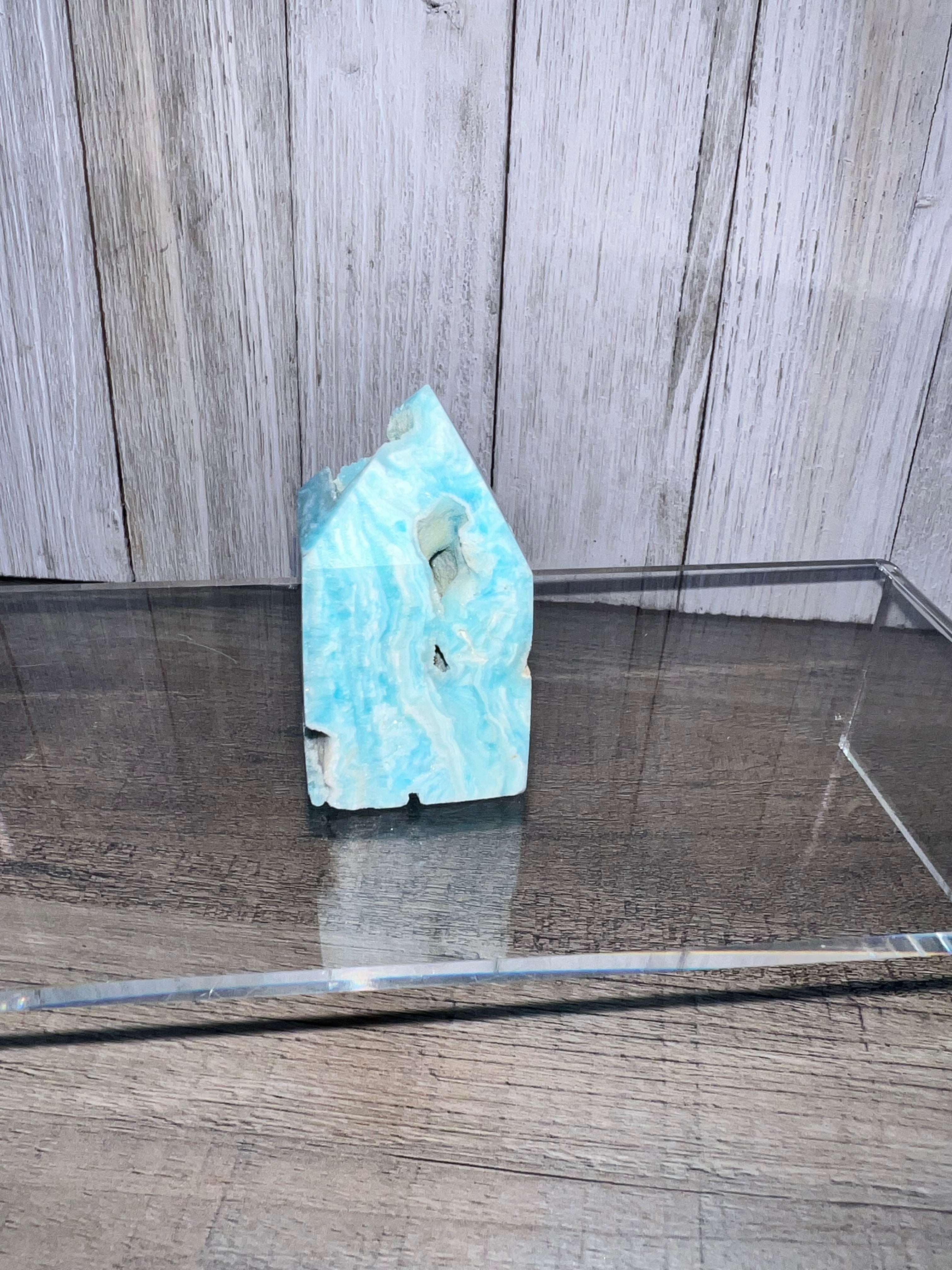 Caribbean calcite tower
