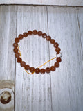 Sunstone bracelet