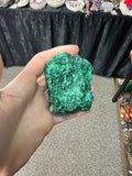 raw fibrous Malachite￼