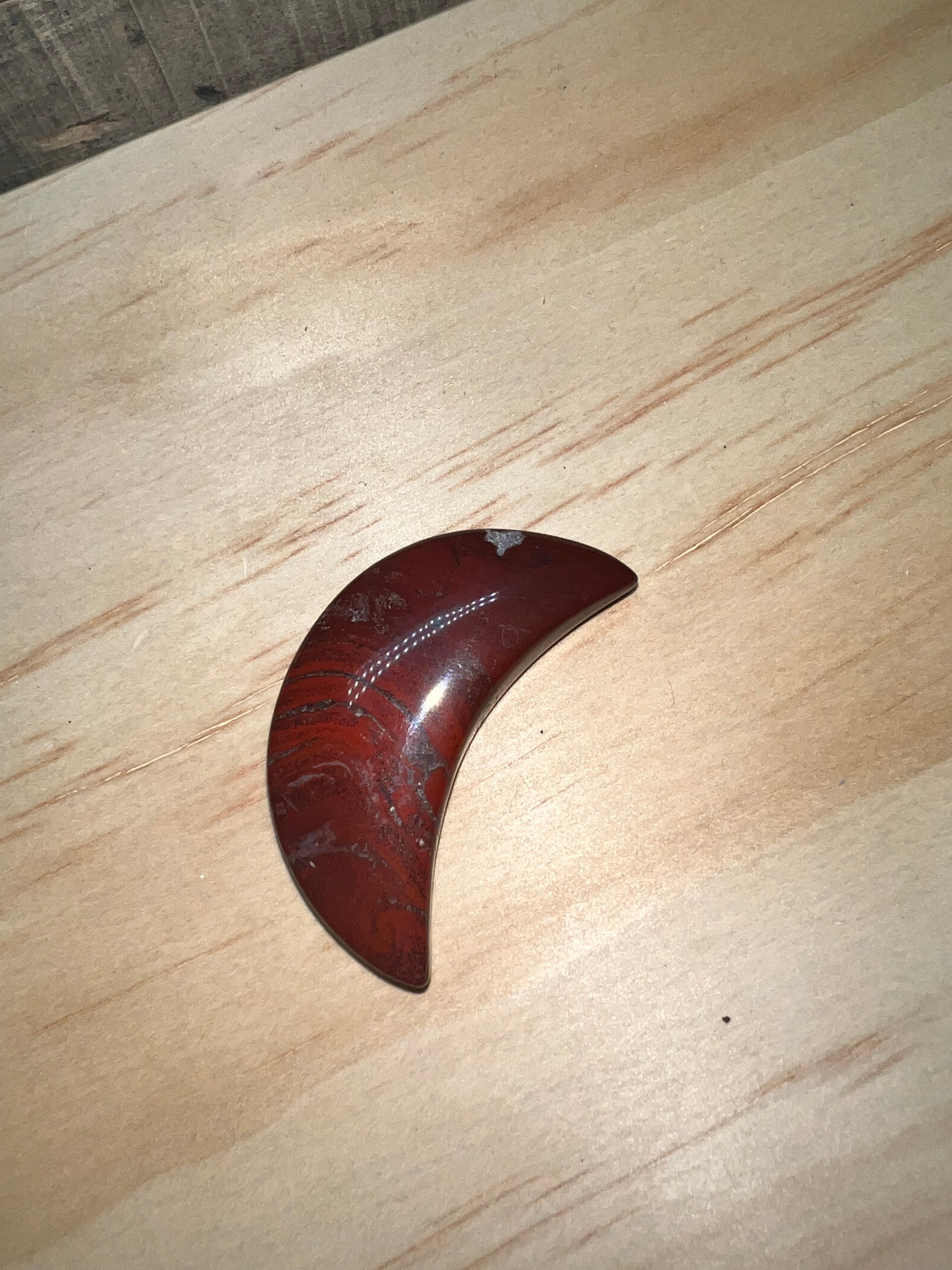 Red Jasper moon