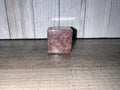 Strawberry quartz cube