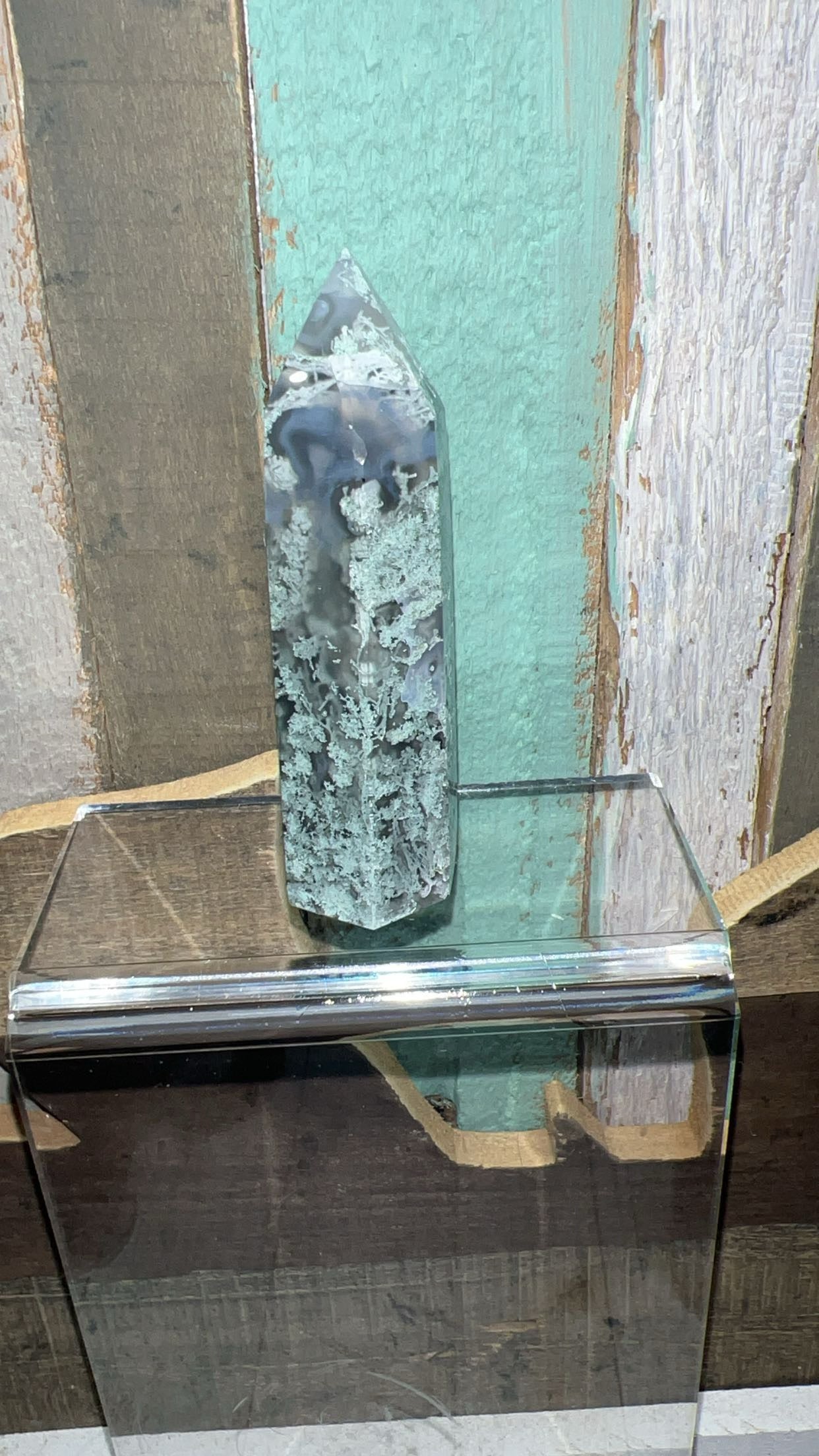 Moss Agate tower