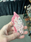 Rhodochrosite slab ￼