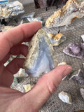 Raw Blue Lace Agate ￼