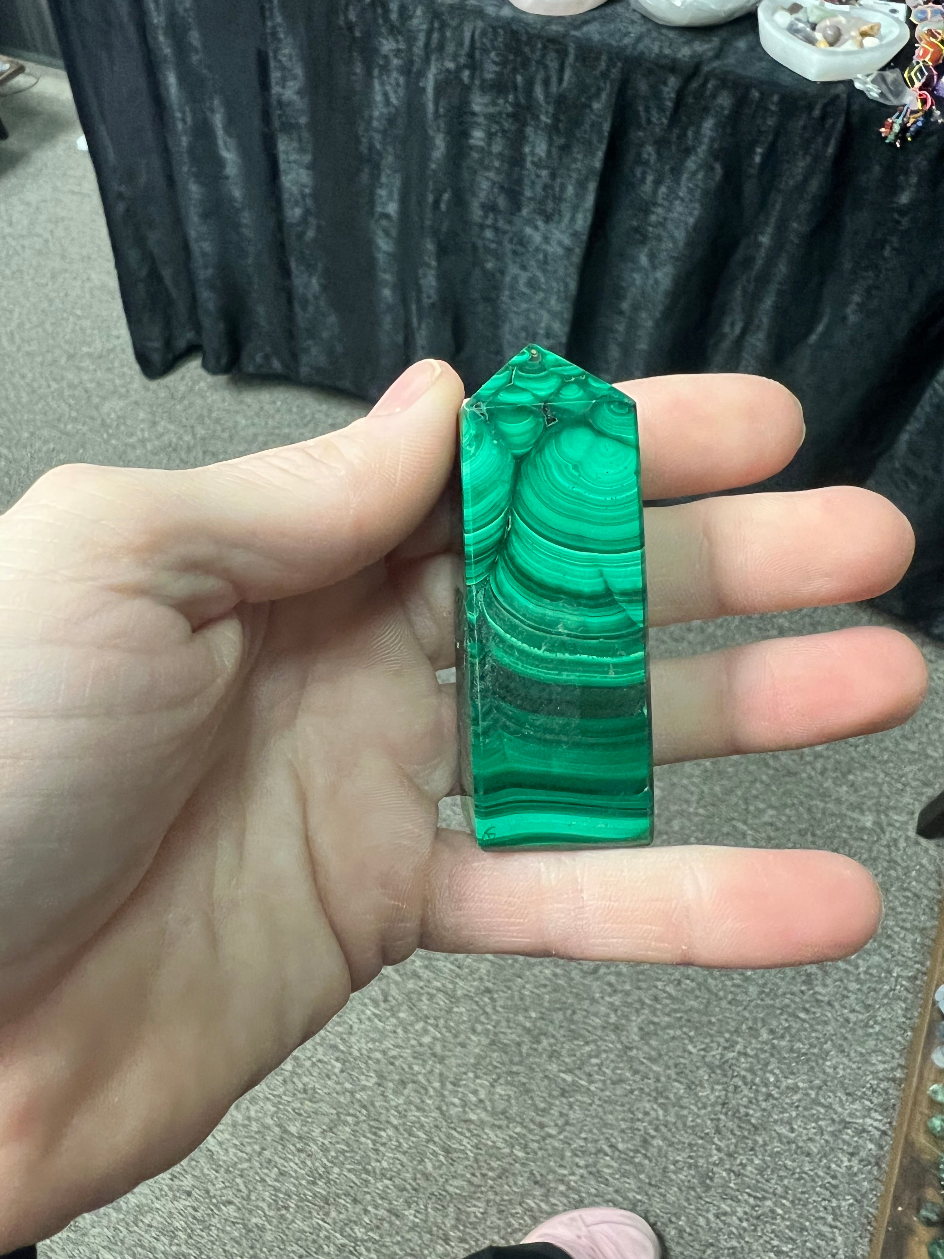 Malachite tower