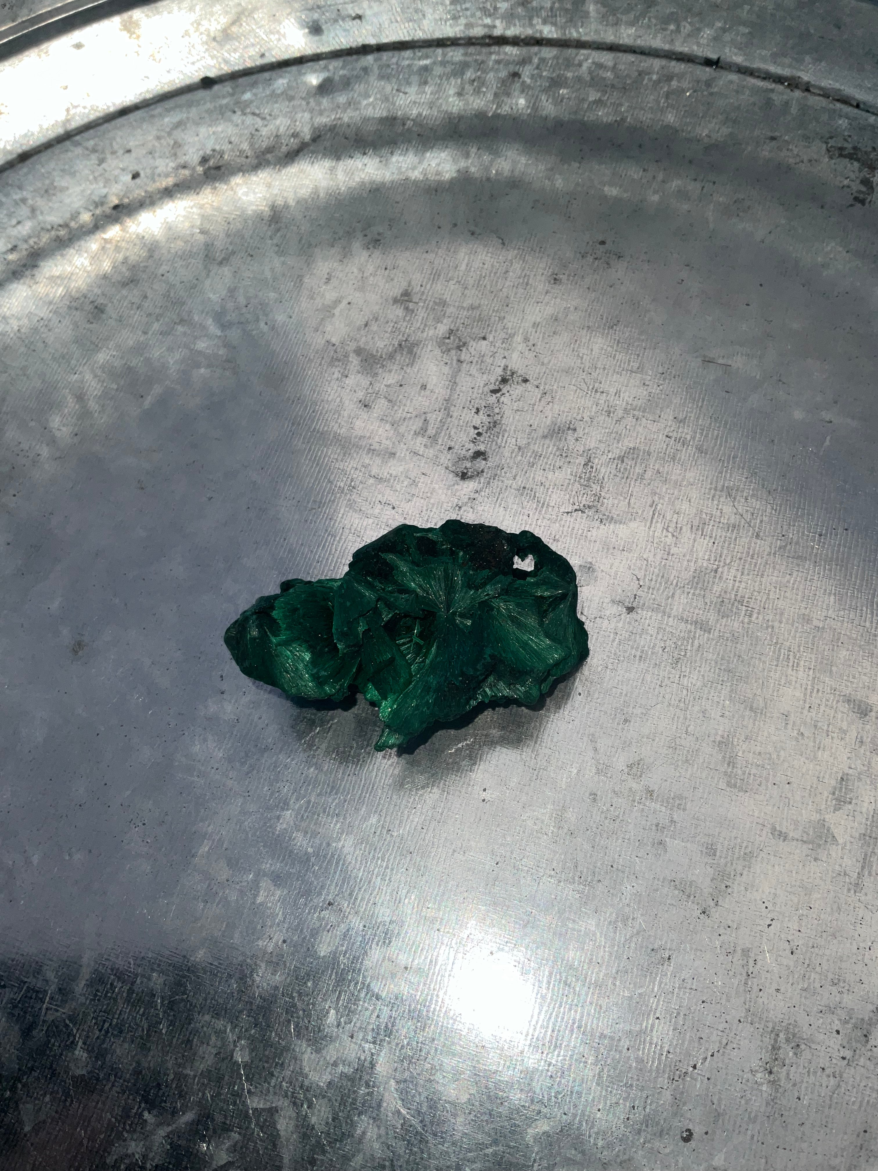Malachite cluster