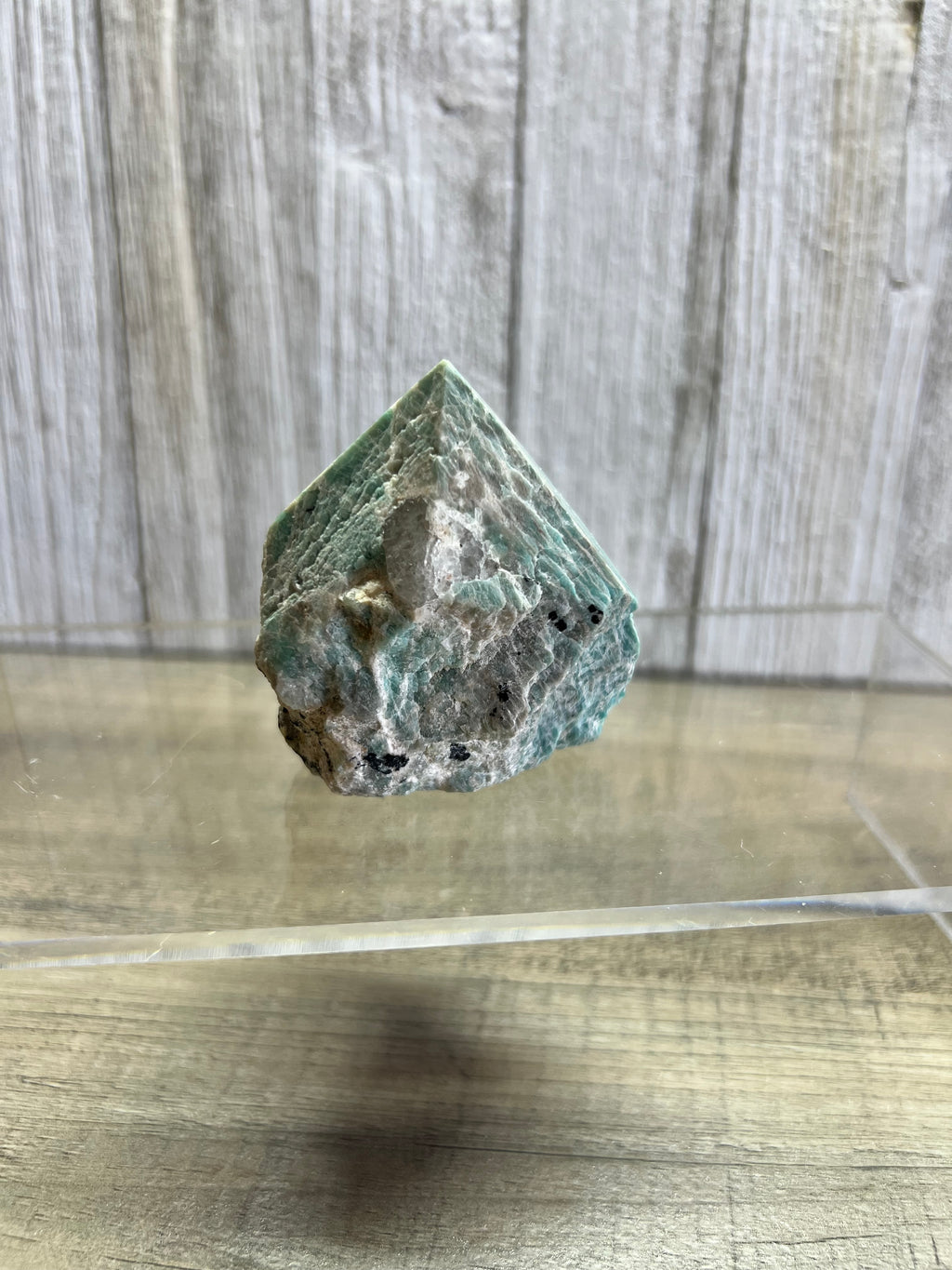 Semi polish Amazonite tower