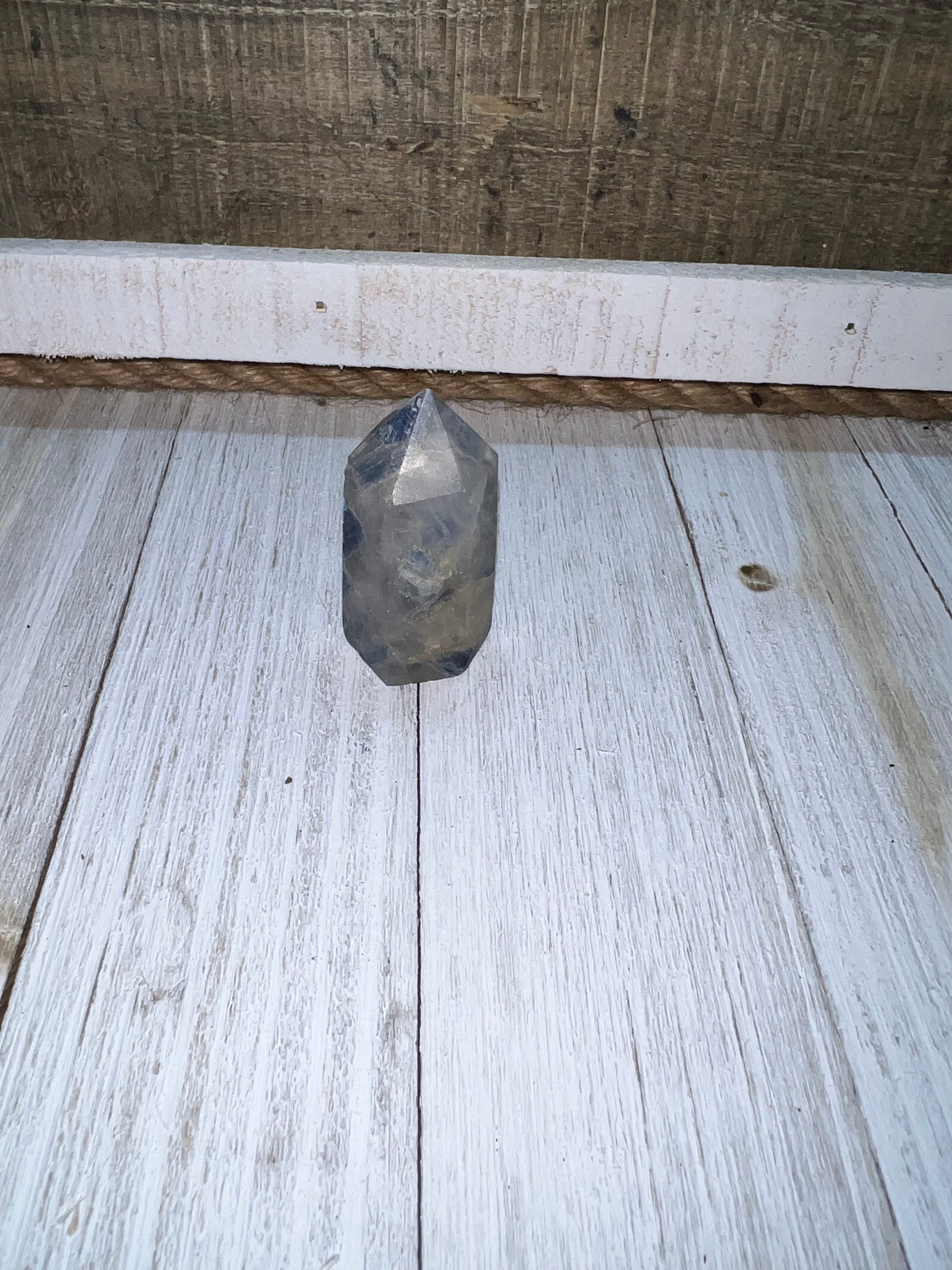 Blue kyanite tower ￼