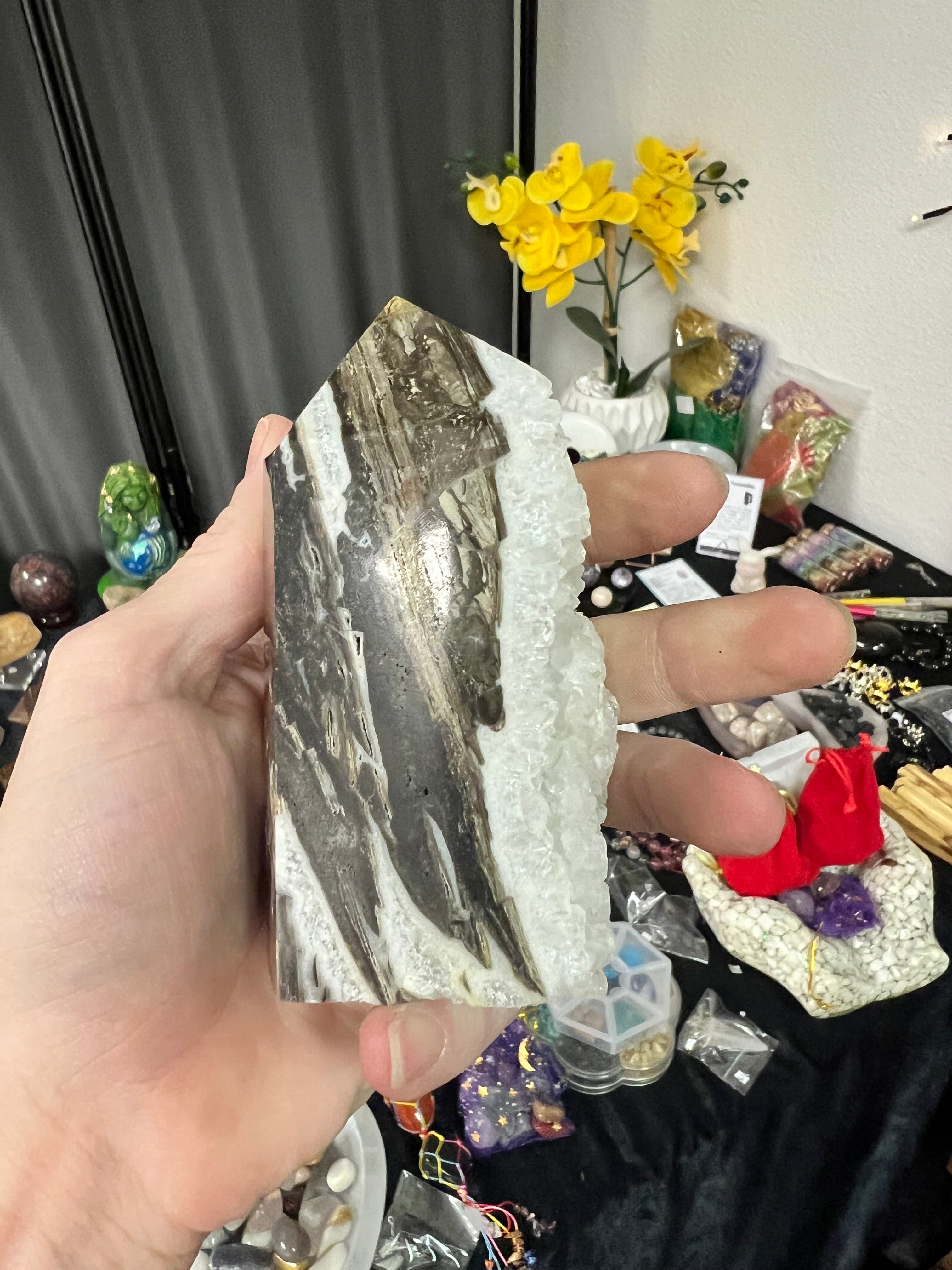 Sphalerite tower