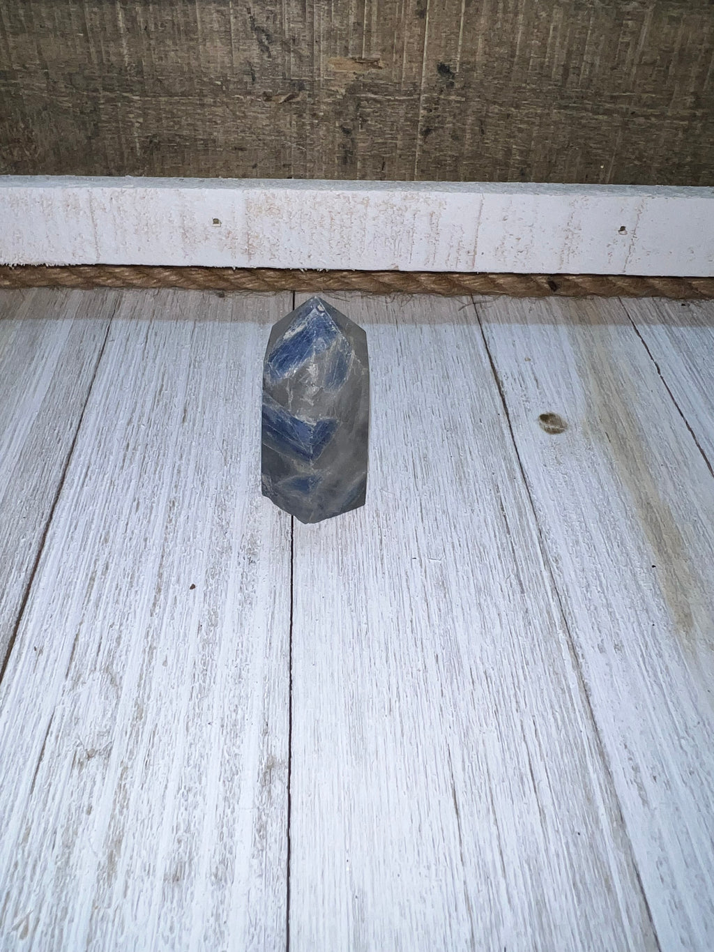 Blue kyanite tower ￼