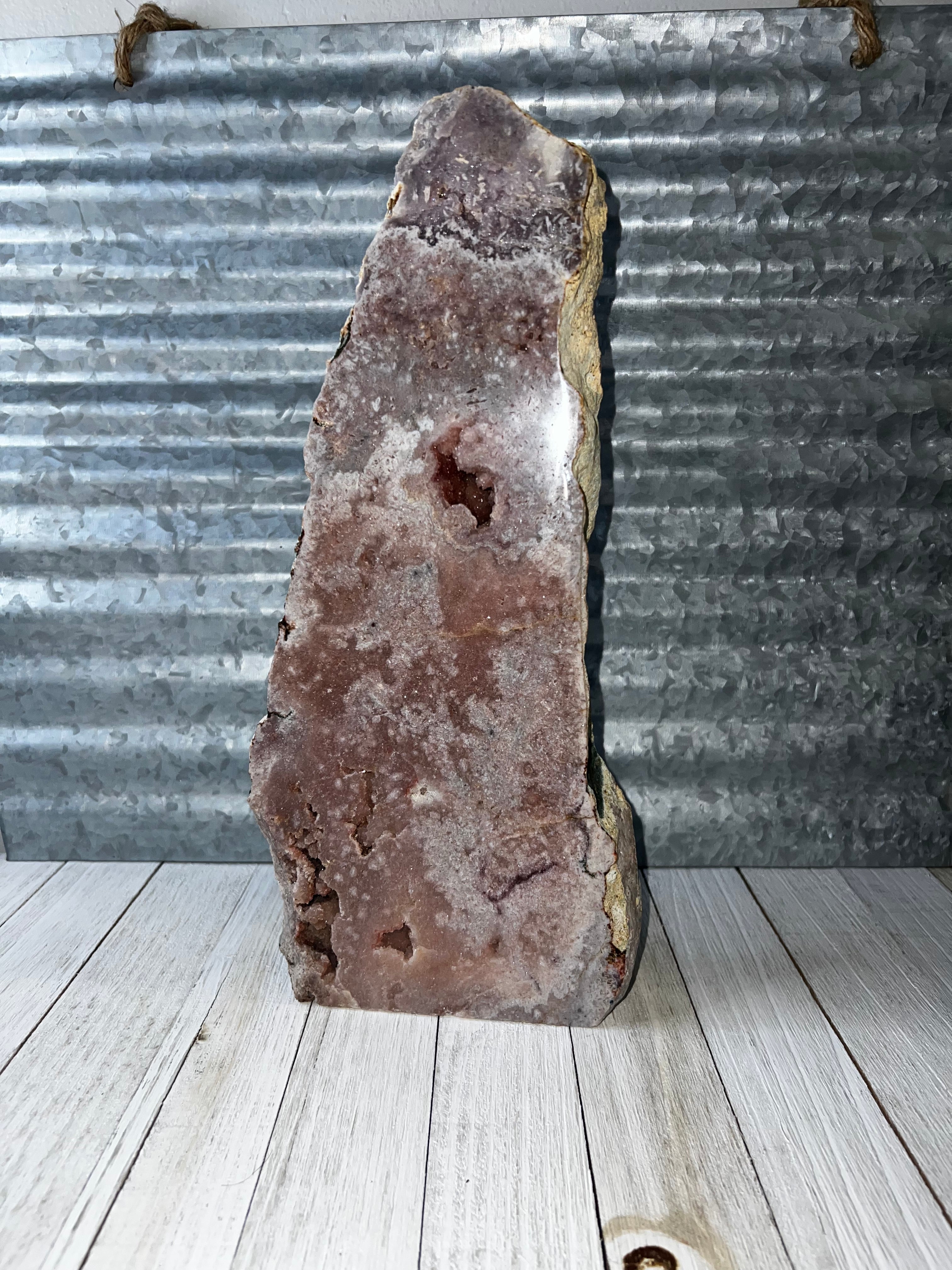 Pink Amethyst slab