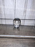 High-quality clear, quartz sphere