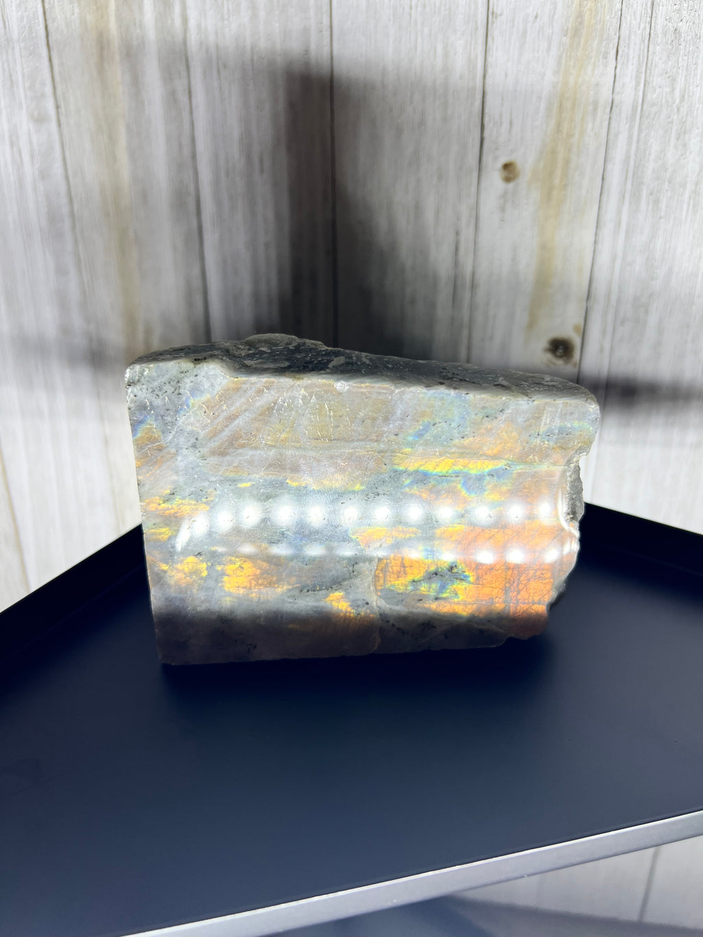 Labradorite slab