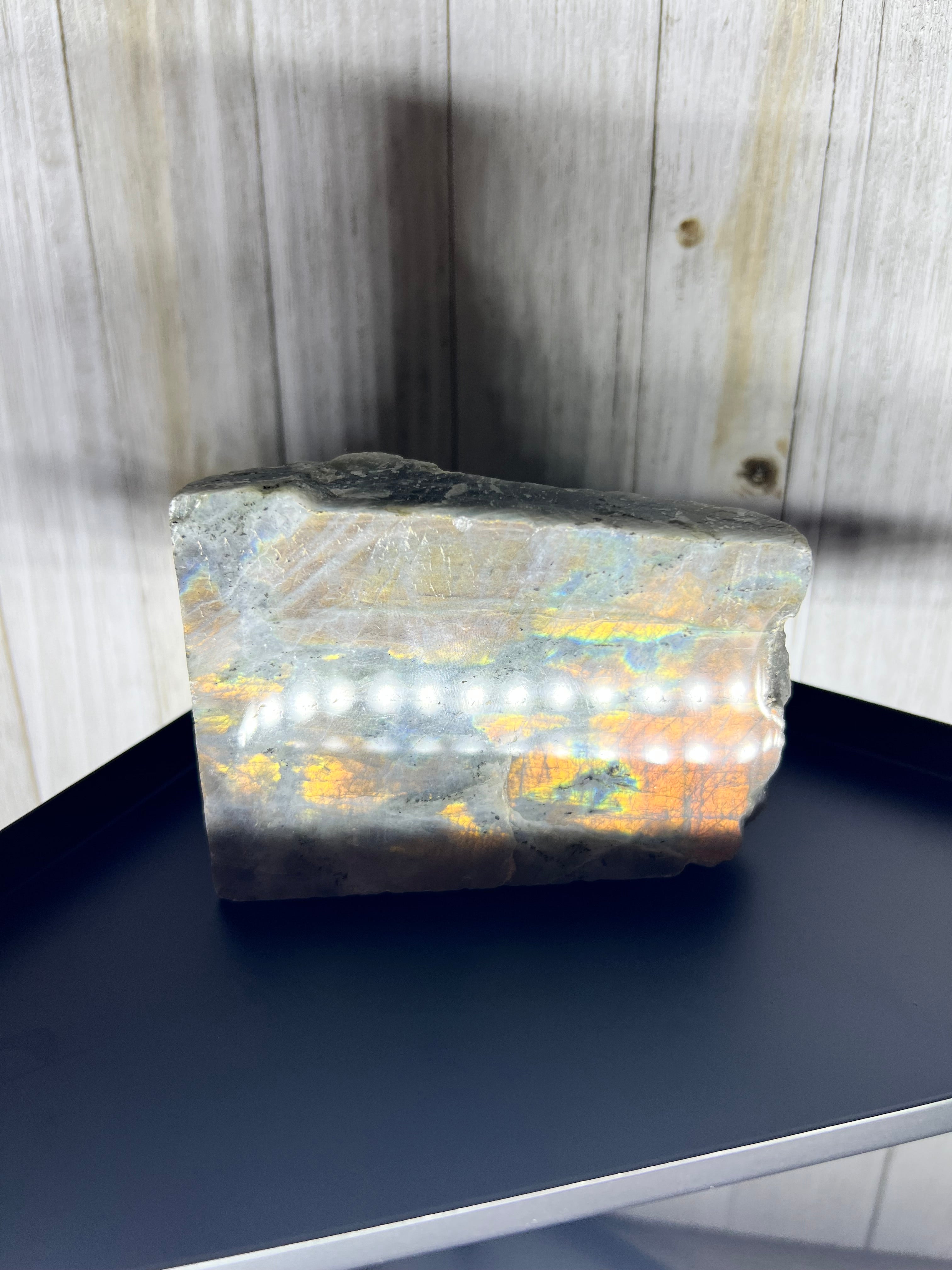Labradorite slab