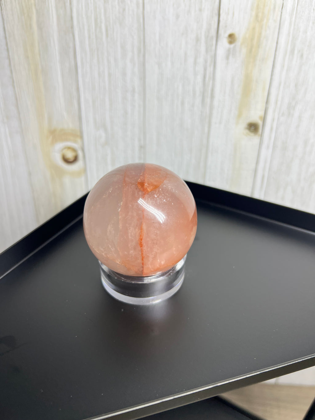 Fire quartz sphere￼