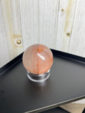 Fire quartz sphere￼