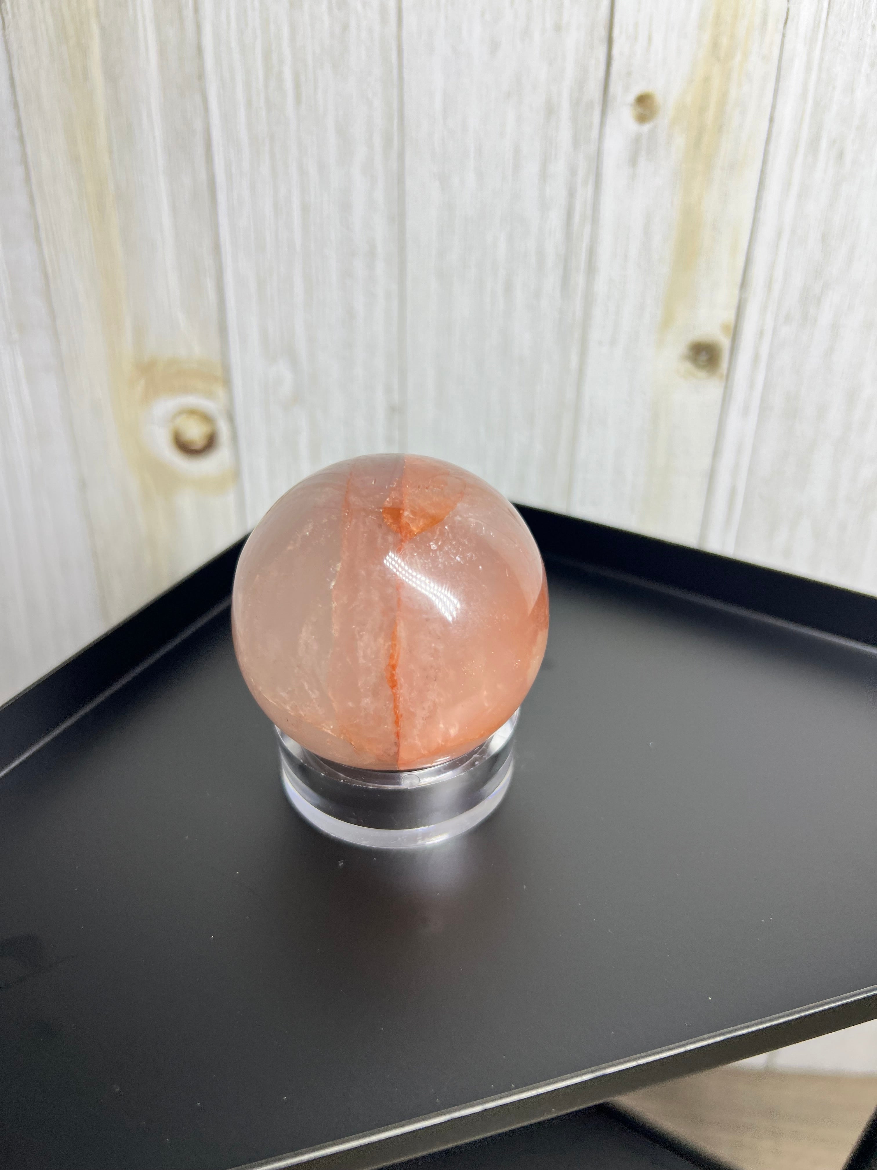 Fire quartz sphere￼