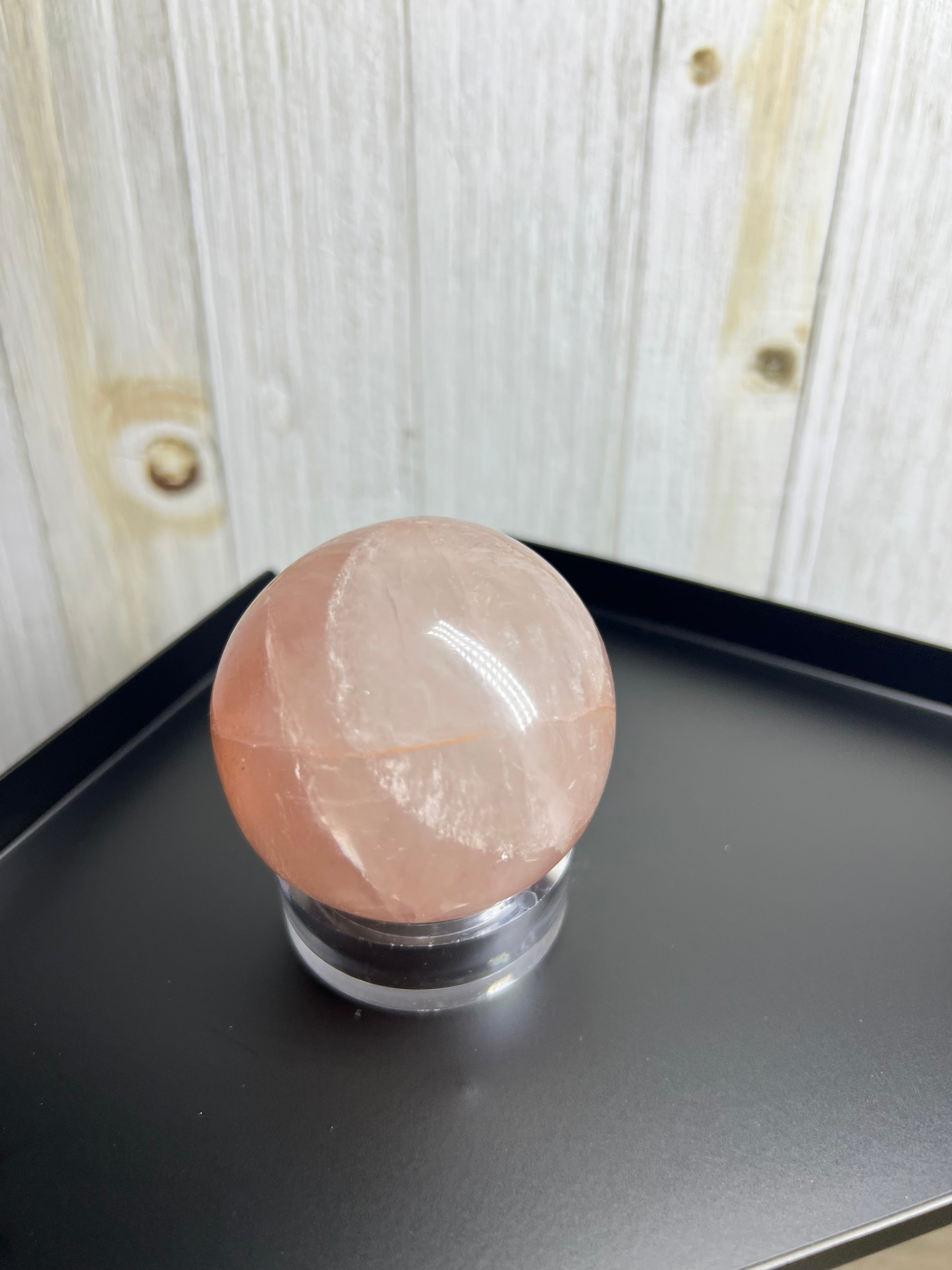Fire quartz sphere￼