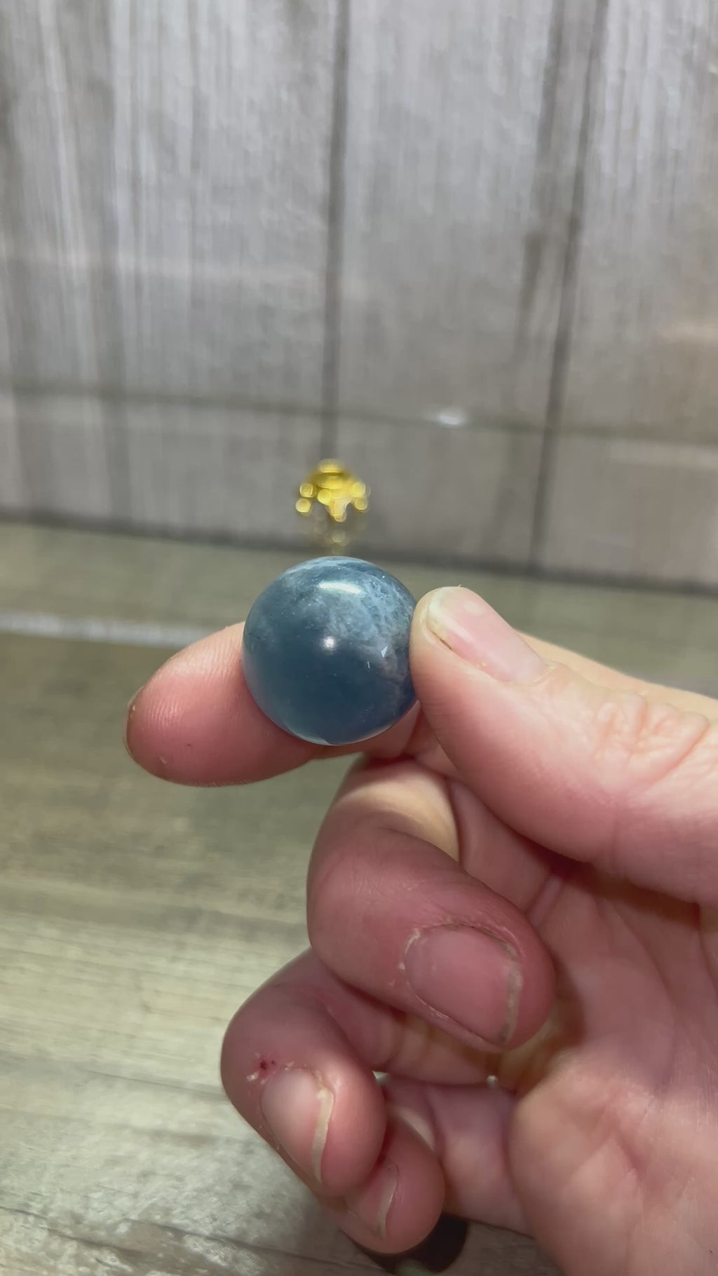 High quality Aquamarine mini sphere
