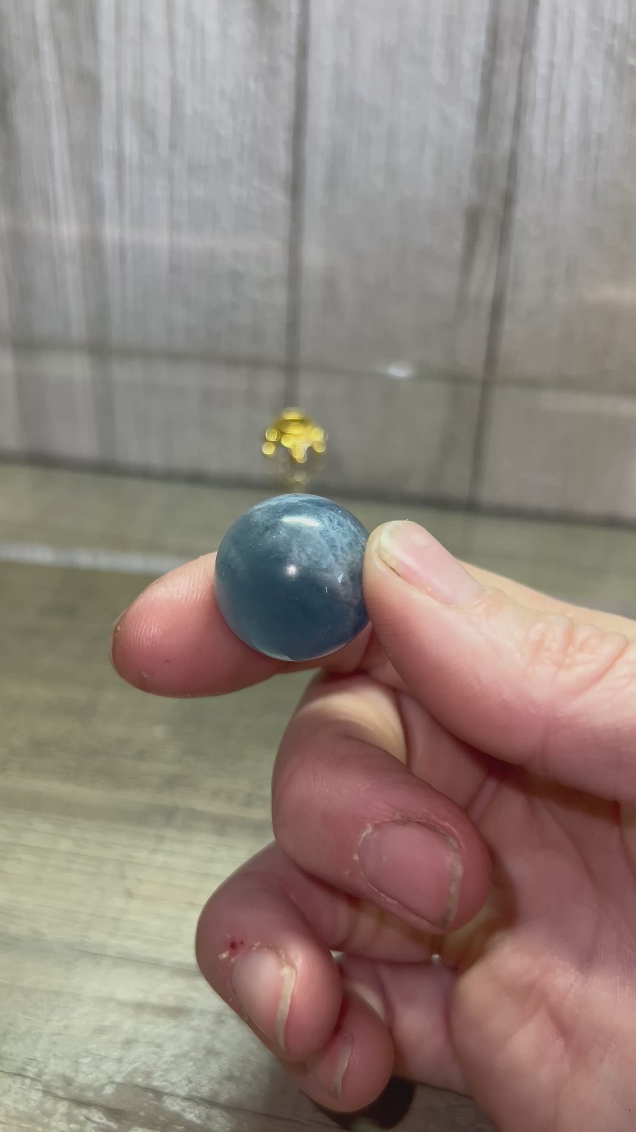 High quality Aquamarine mini sphere