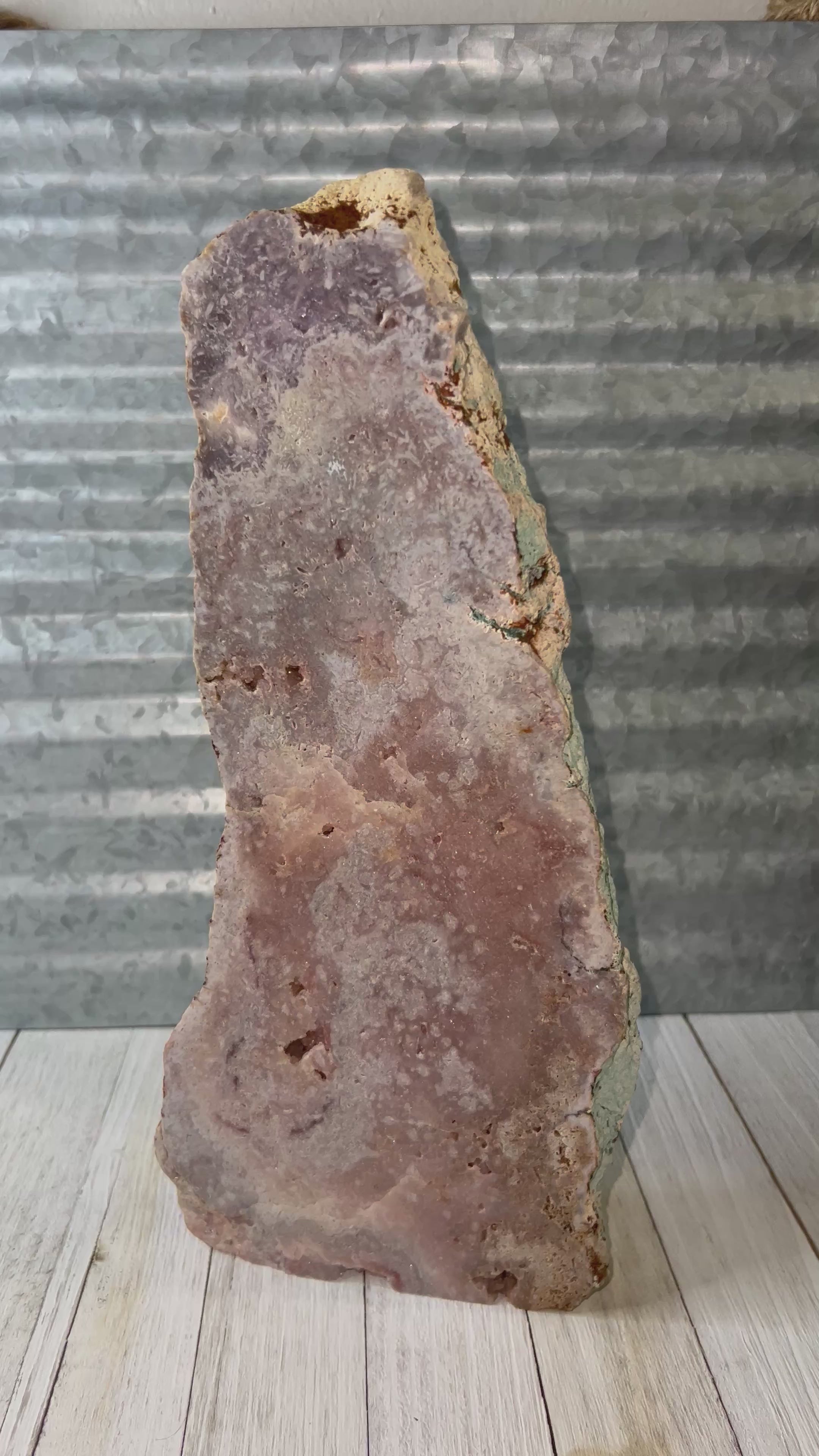 Pink Amethyst slab