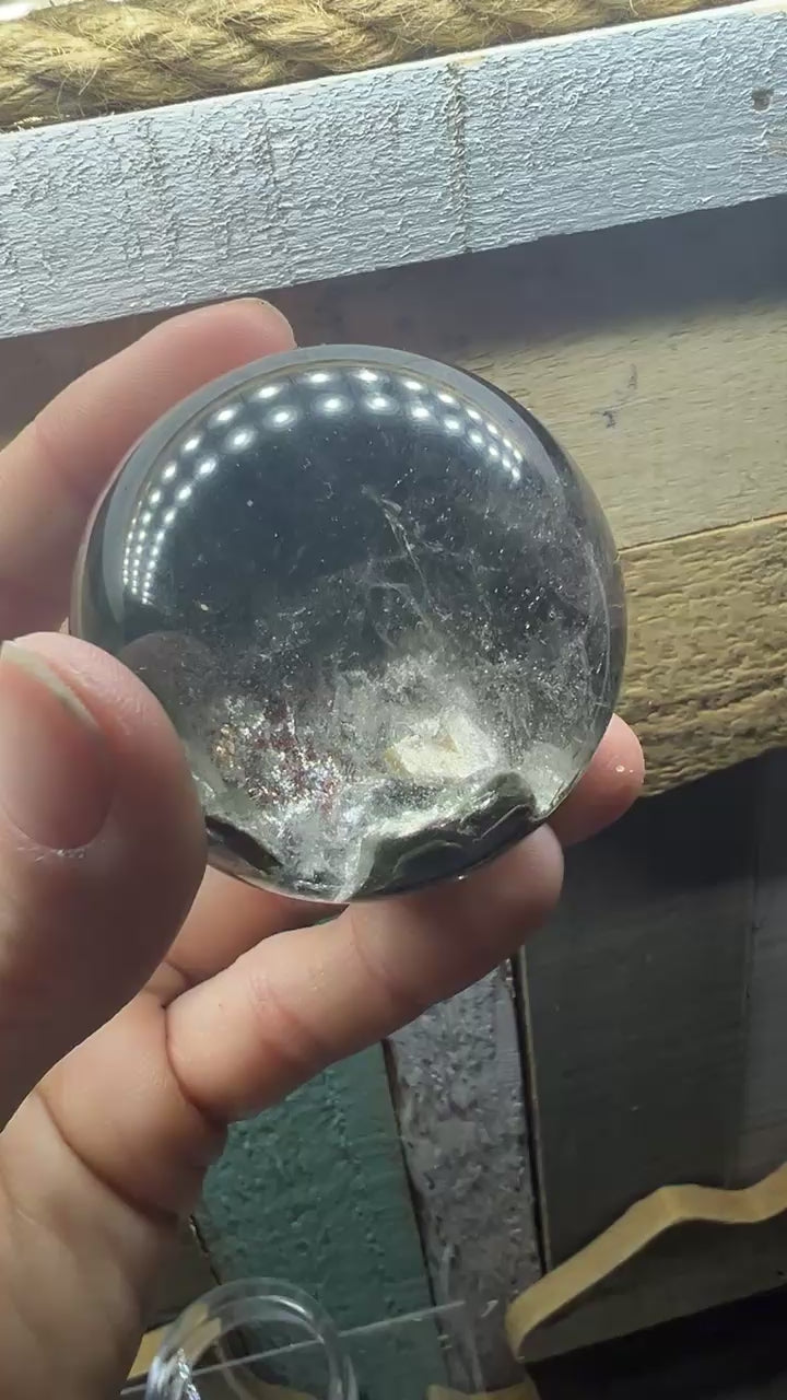 High Quality Garden Quartz sphere
