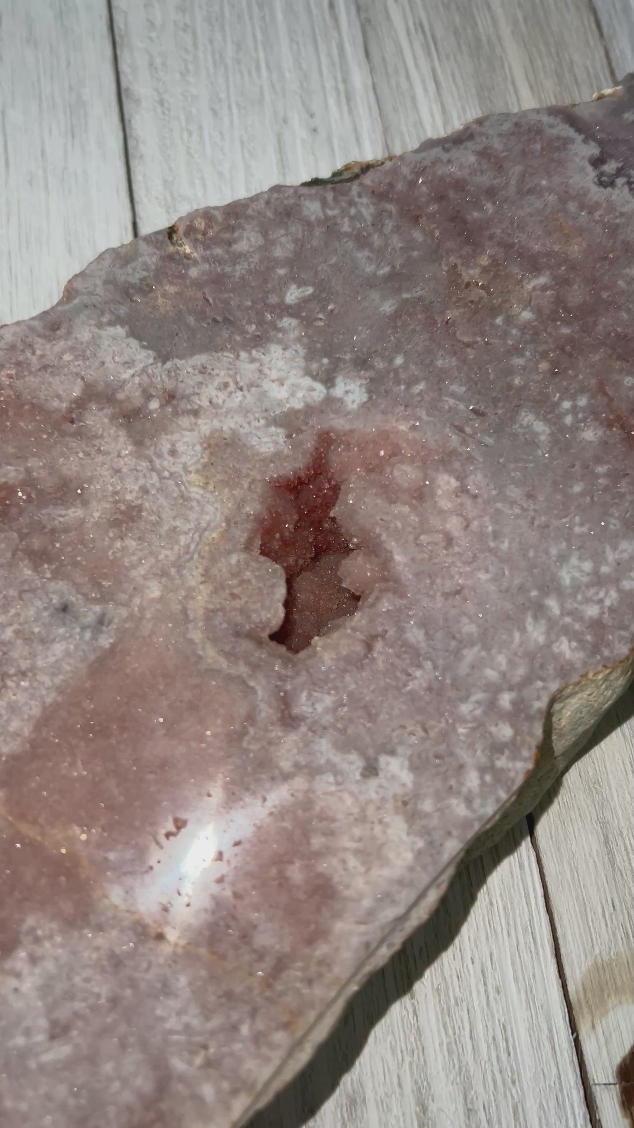 Pink Amethyst slab