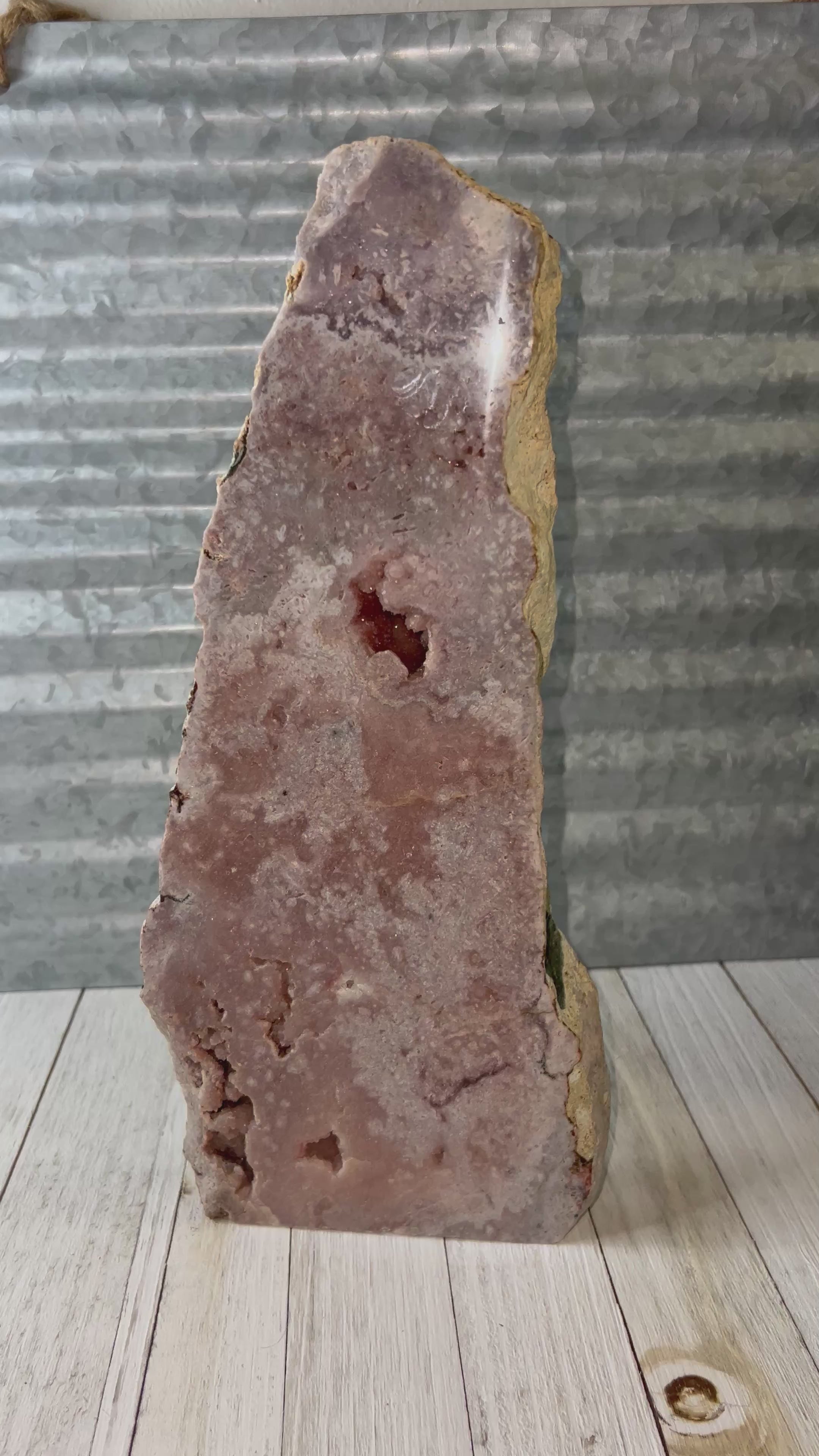 Pink Amethyst slab